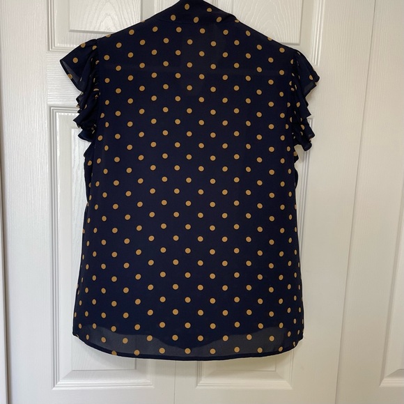 Tommy Hilfiger Blue Sleeveless Blouse - Picture 2 of 10